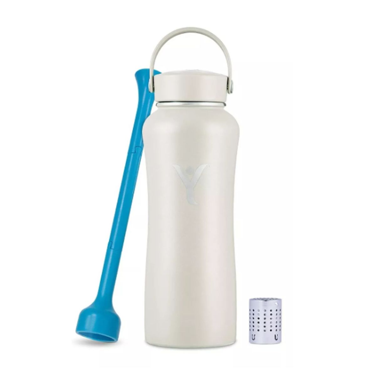 Dyln - Botella Térmica DYLN 32oz 946ml Perla - Con filtro para Agua