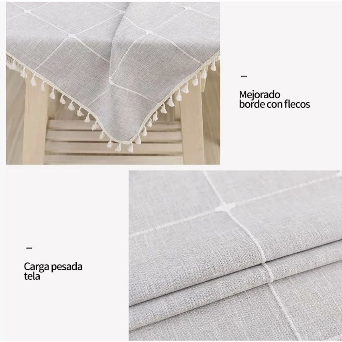 GENERICO - Mantel Rectangular De Lino
