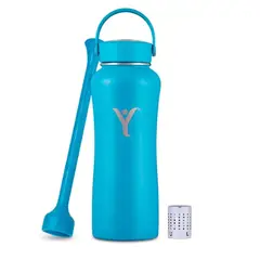 Dyln - Botella Térmica 32oz 946ml Azul - Con filtro para Agua
