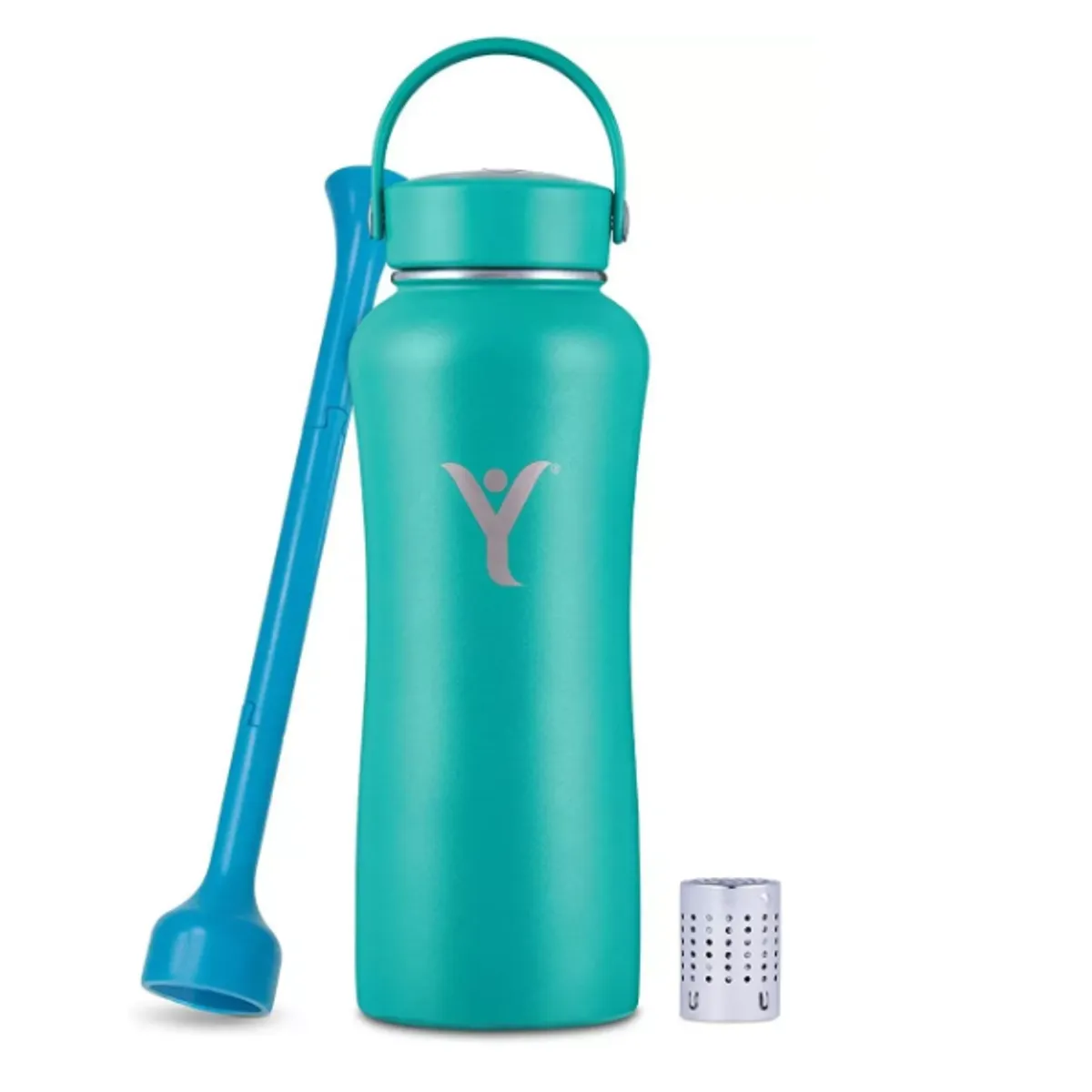 Dyln - Botella Térmica DYLN 32oz 946ml Aqua - Con filtro para Agua