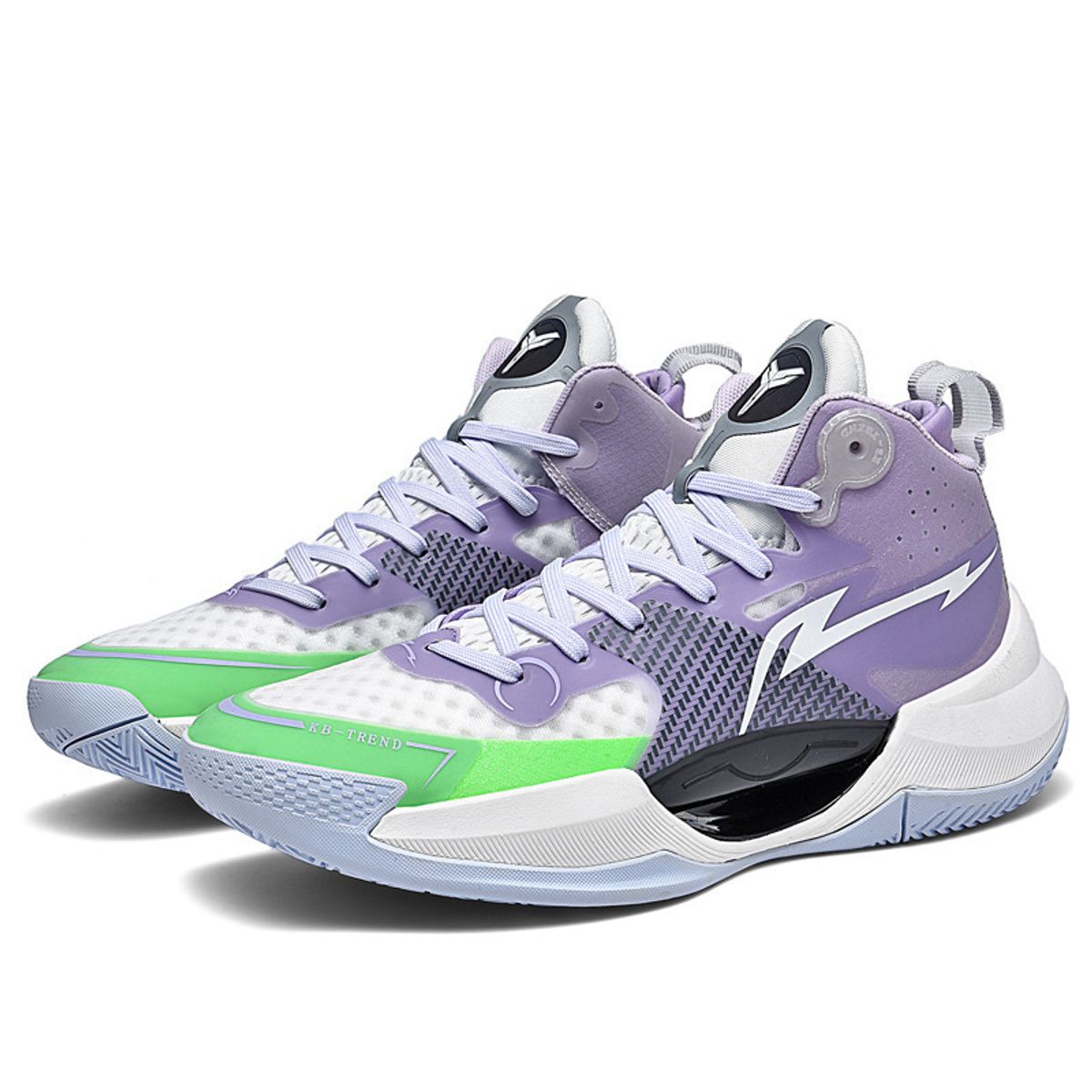 DANWEILE - Zapatillas deportivas de baloncesto para hombre - púrpura