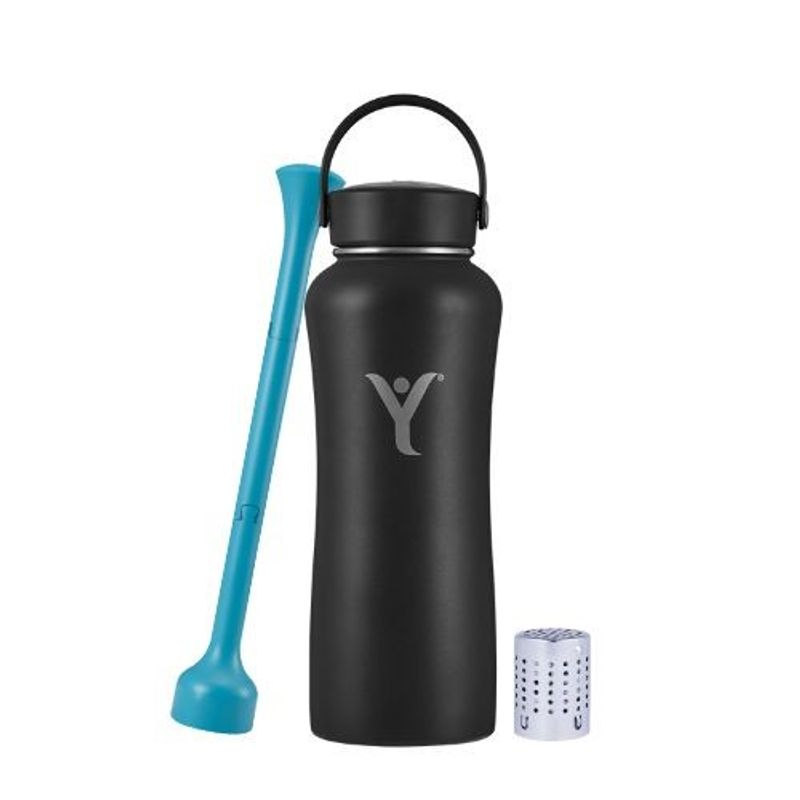 Dyln - Botella Térmica DYLN 32oz 946ml Negro - Con filtro difusor