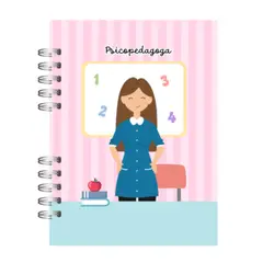 GENERICO - Agenda Psicopedagoga 200 Pág Anual Papelería Personalizada