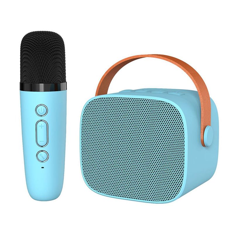 EDWINAYY - Parlante Karaoke Nios Con Microfono Portatil Recargable