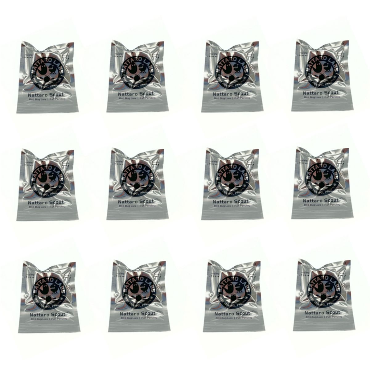 NATTARO LABS - Nattaro Scout ® Pack 12 Señuelos de repuesto - Control de Chinches de Cama