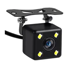 GENERICO - Cámara De Reversa 4 Led Para Pantalla Universal Vehículo
