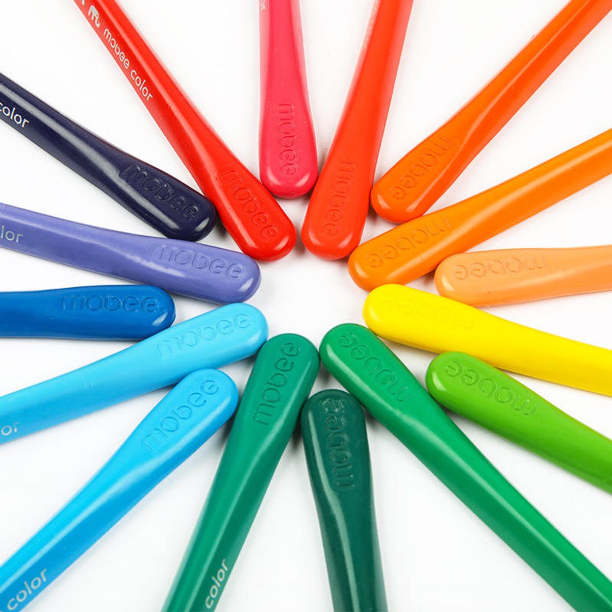 GENERICO - Lápices Crayola Cera Lavable Set 24 Colores Premium Infantil