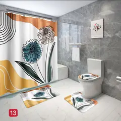GENERICO - JUEGO DE SET DE BAÑO COMPLETO 4 PIEZAS