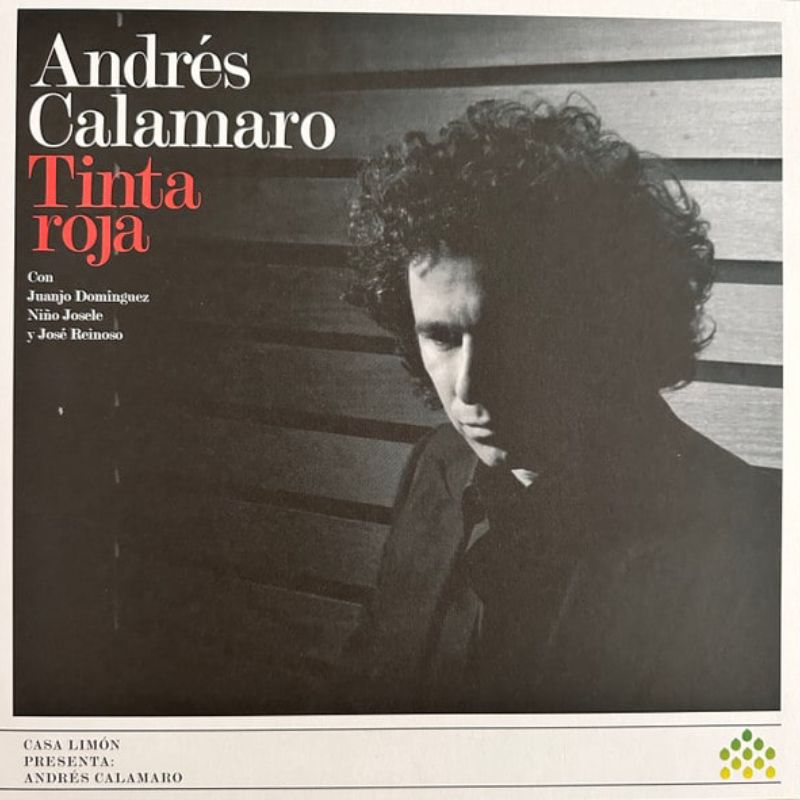 GRUPO LASER DISC - VINILO ANDRES CALAMARO TINTA ROJA 1LP