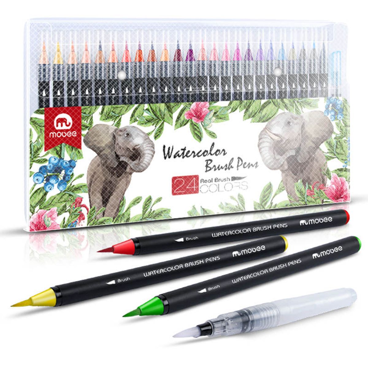 GENERICO - Set Lápices Acuarelables 24 Colores Premium Acuarela