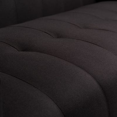 Imagen 2 del producto SOFA TRES CUERPOS LINO NEGRO