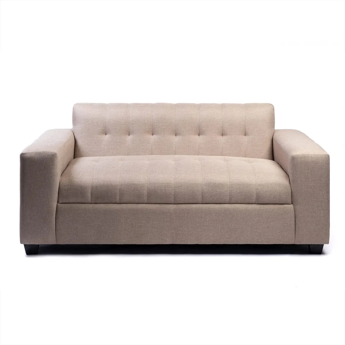 DISEÑOS VALESTRINI - SOFA DOS CUERPOS LINO BEIGE