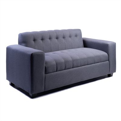 Imagen 2 del producto SOFA DOS CUERPOS LINO GRIS OSCURO