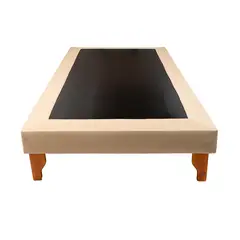 DISEÑOS VALESTRINI - BASE PLAZA Y MEDIA LINO BEIGE