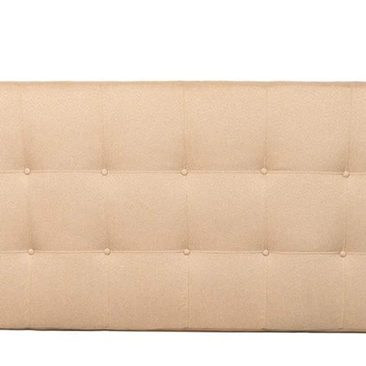 DISEÑOS VALESTRINI - RESPALDO DOS PLAZAS LINO BEIGE