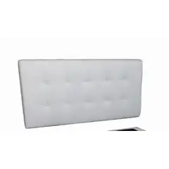 DISEÑOS VALESTRINI - RESPALDO KING LINO GRIS CLARO
