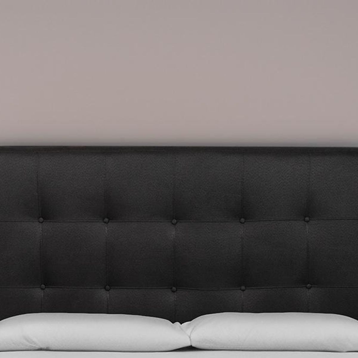 DISEÑOS VALESTRINI - RESPALDO KING LINO NEGRO