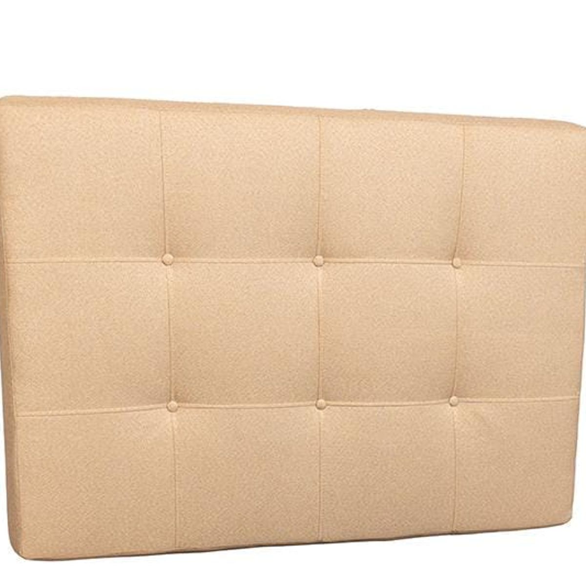 DISEÑOS VALESTRINI - RESPALDO PLAZA Y MEDIA LINO BEIGE