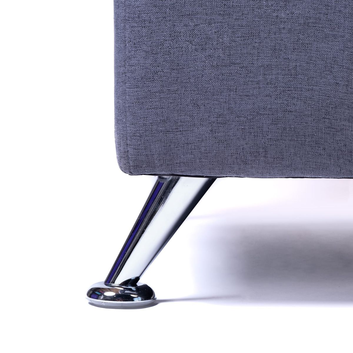 DISEÑOS VALESTRINI - SOFA KRISTINA EN LINO GRIS OSCURO