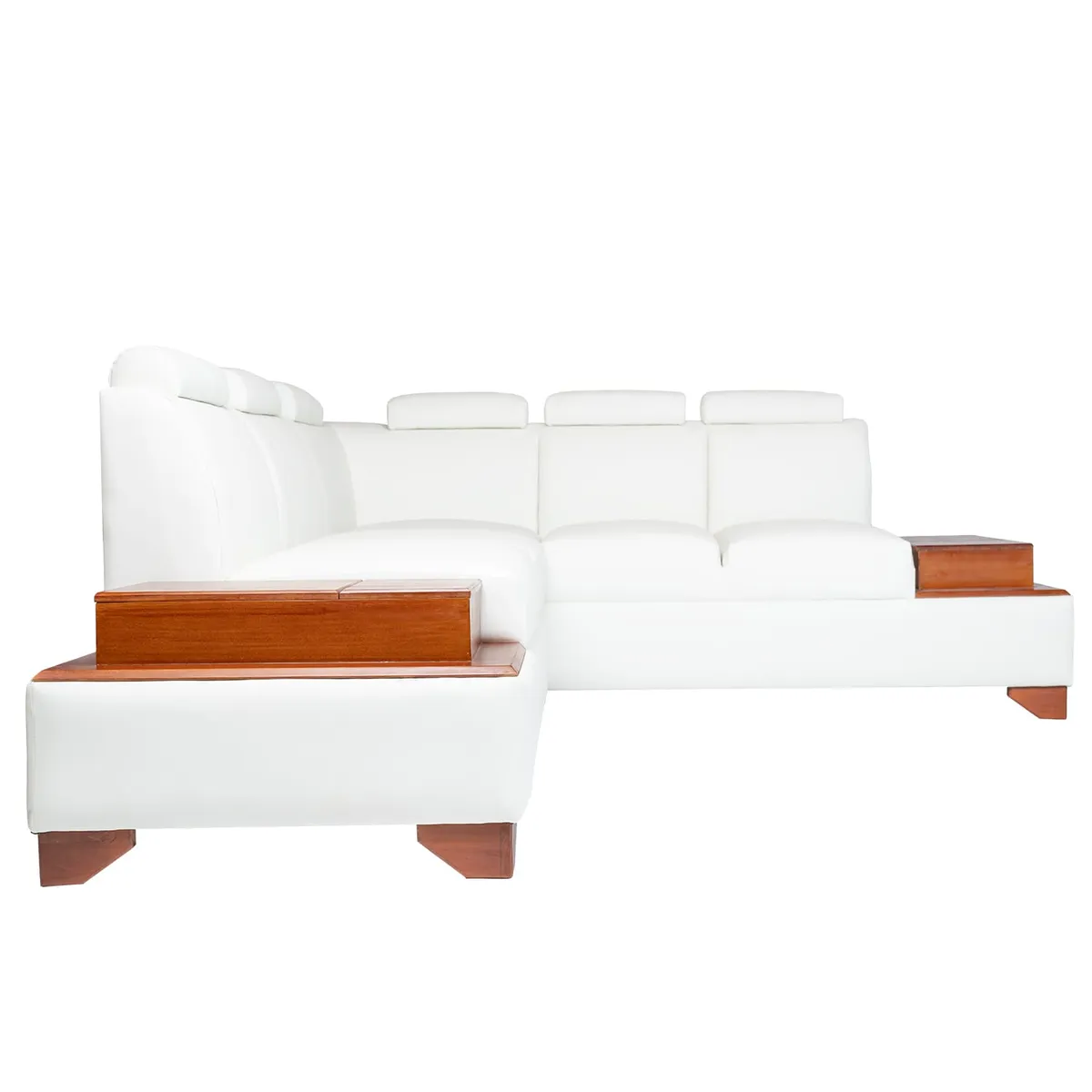 DISEÑOS VALESTRINI - SOFA ITALIA EN ECOCUERO BLANCO