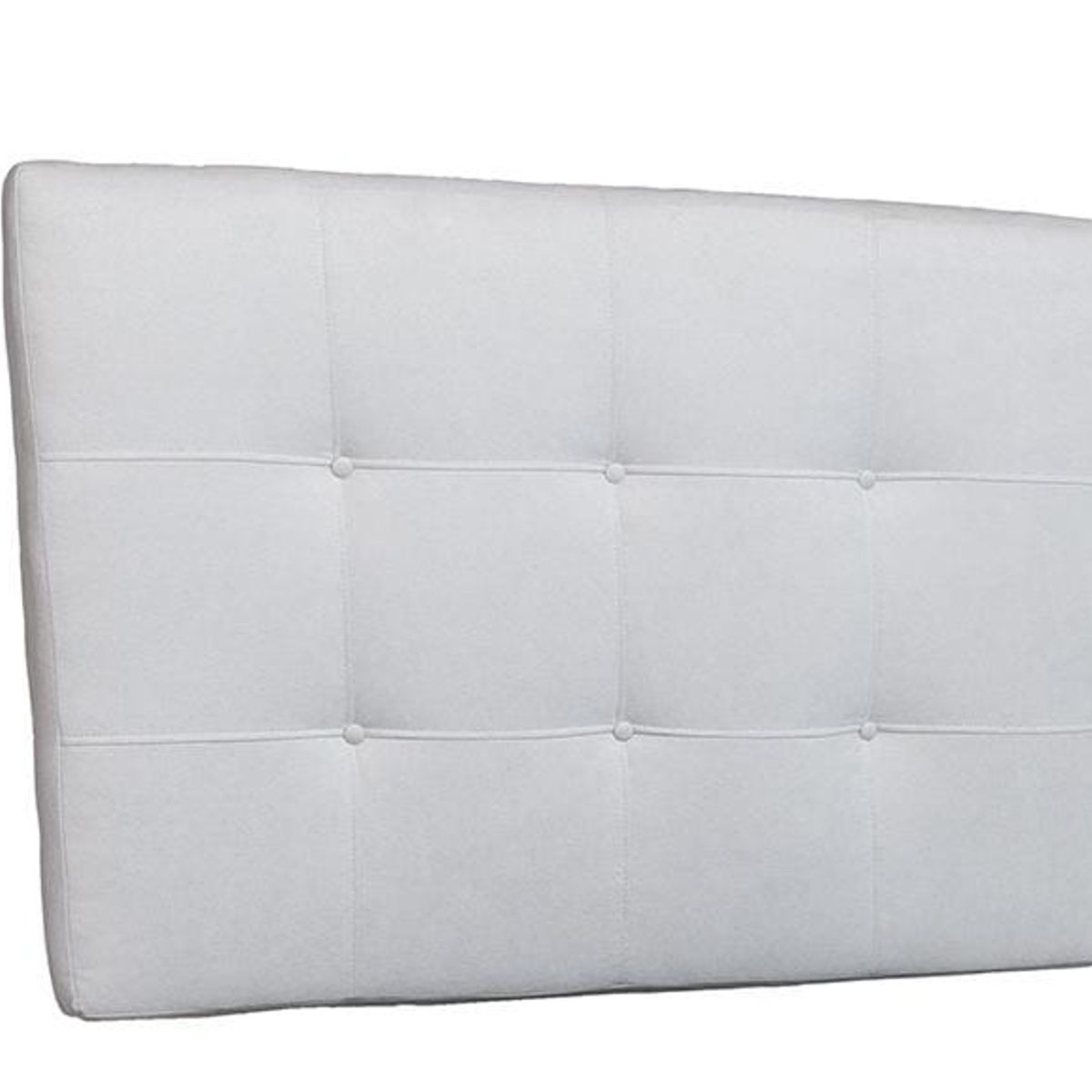 DISEÑOS VALESTRINI - RESPALDO PLAZA Y MEDIA LINO GRIS CLARO