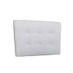DISEÑOS VALESTRINI - RESPALDO DE PLAZA LINO GRIS CLARO