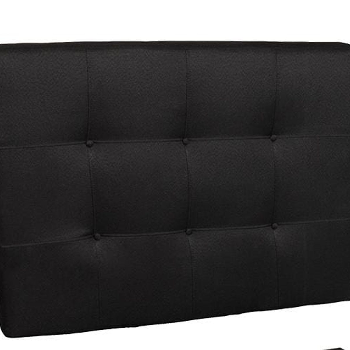 DISEÑOS VALESTRINI - RESPALDO DE PLAZA LINO NEGRO