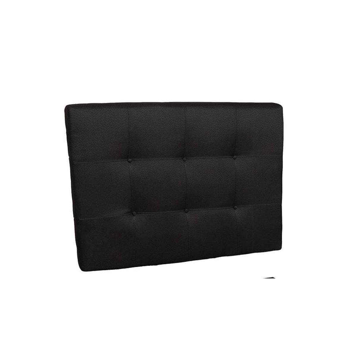 DISEÑOS VALESTRINI - RESPALDO DE PLAZA LINO NEGRO