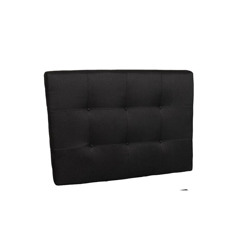 DISEÑOS VALESTRINI - RESPALDO DE PLAZA LINO NEGRO