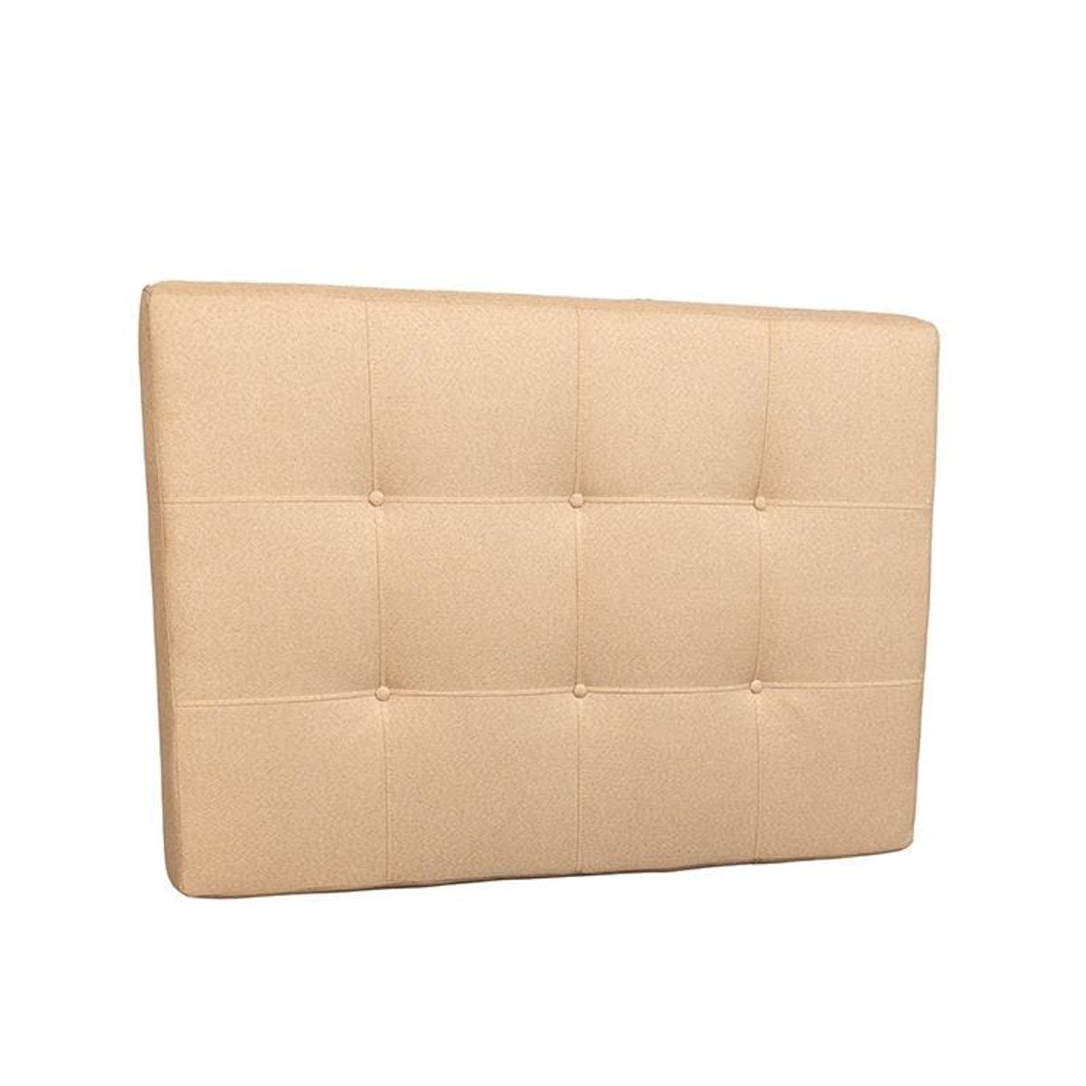 DISEÑOS VALESTRINI - RESPALDO DE PLAZA LINO BEIGE