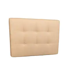 DISEÑOS VALESTRINI - RESPALDO DE PLAZA LINO BEIGE