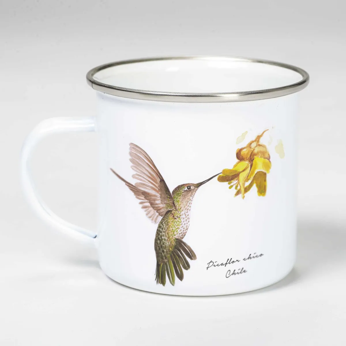 HOJA DE PARRA - Tazón Vintage, Hoja de Parra, Blanco, Picaflor chico, 300 ml.
