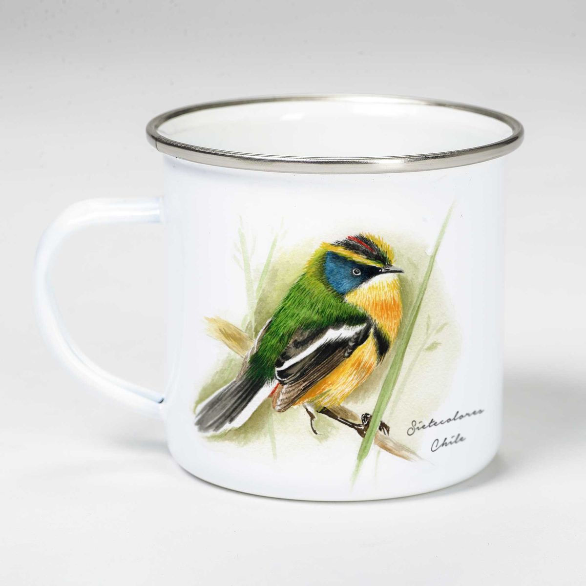 HOJA DE PARRA - Tazón Vintage, Hoja de Parra, Blanco, Sietecolores, 300 ml.