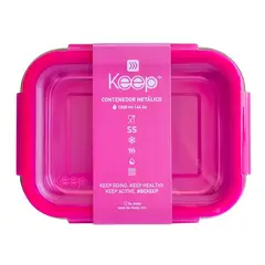 KEEP - HERMETICOS METALICOS 1300 ML FUCSIA