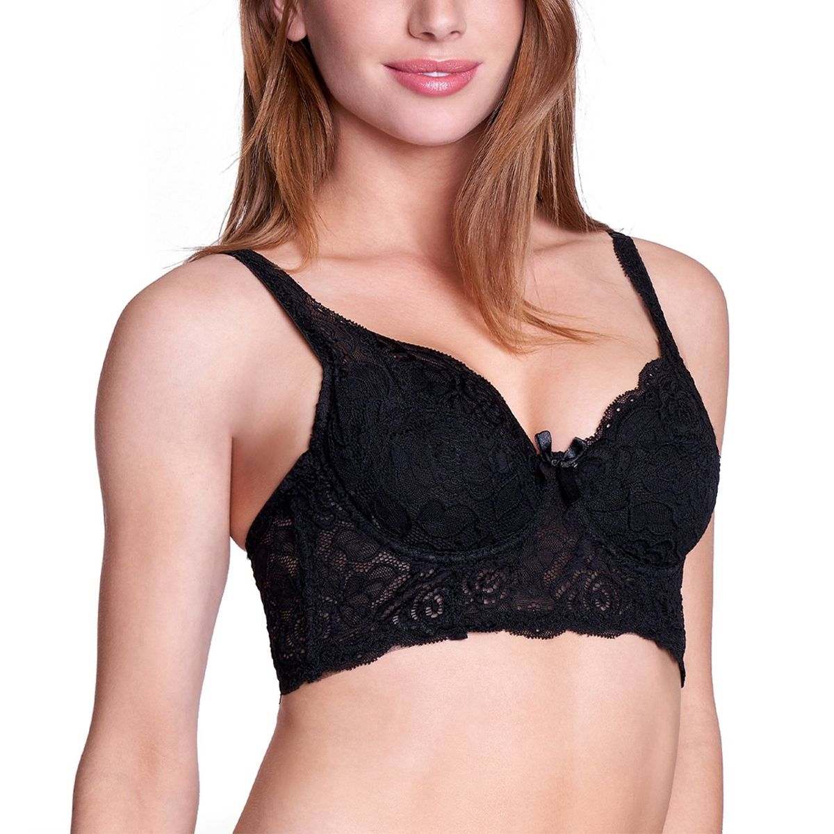 BAZIANI - Sostén Bustier Encaje 3896