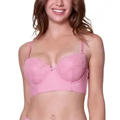 BAZIANI - Sostén Bustier Push Up 3898