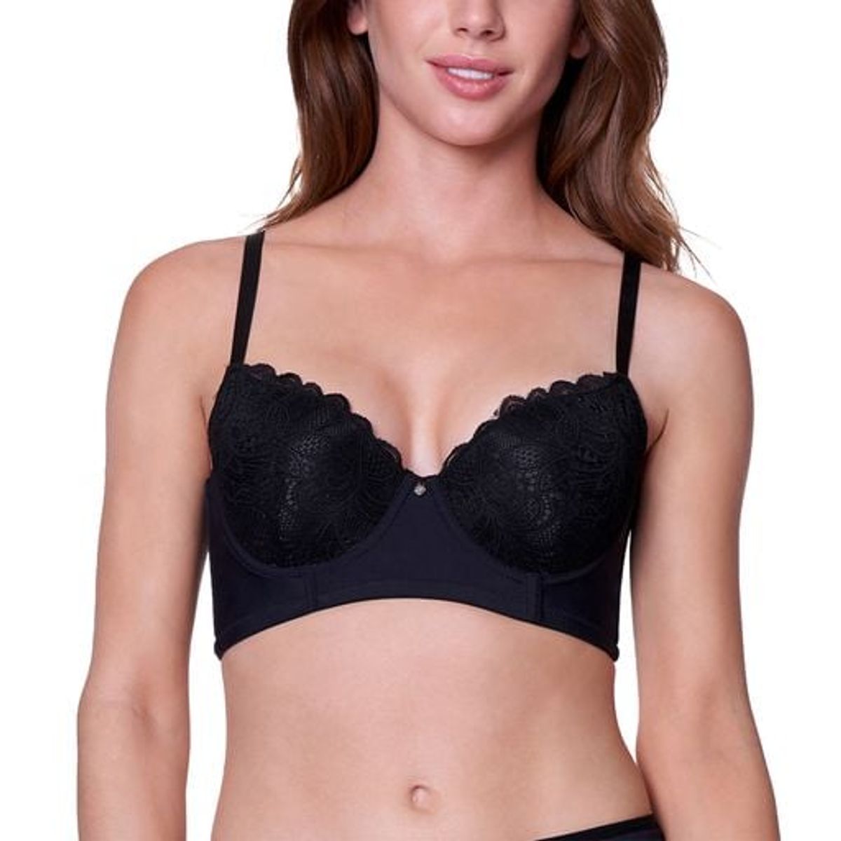 BAZIANI - Sostén Bustier Push Up 3898