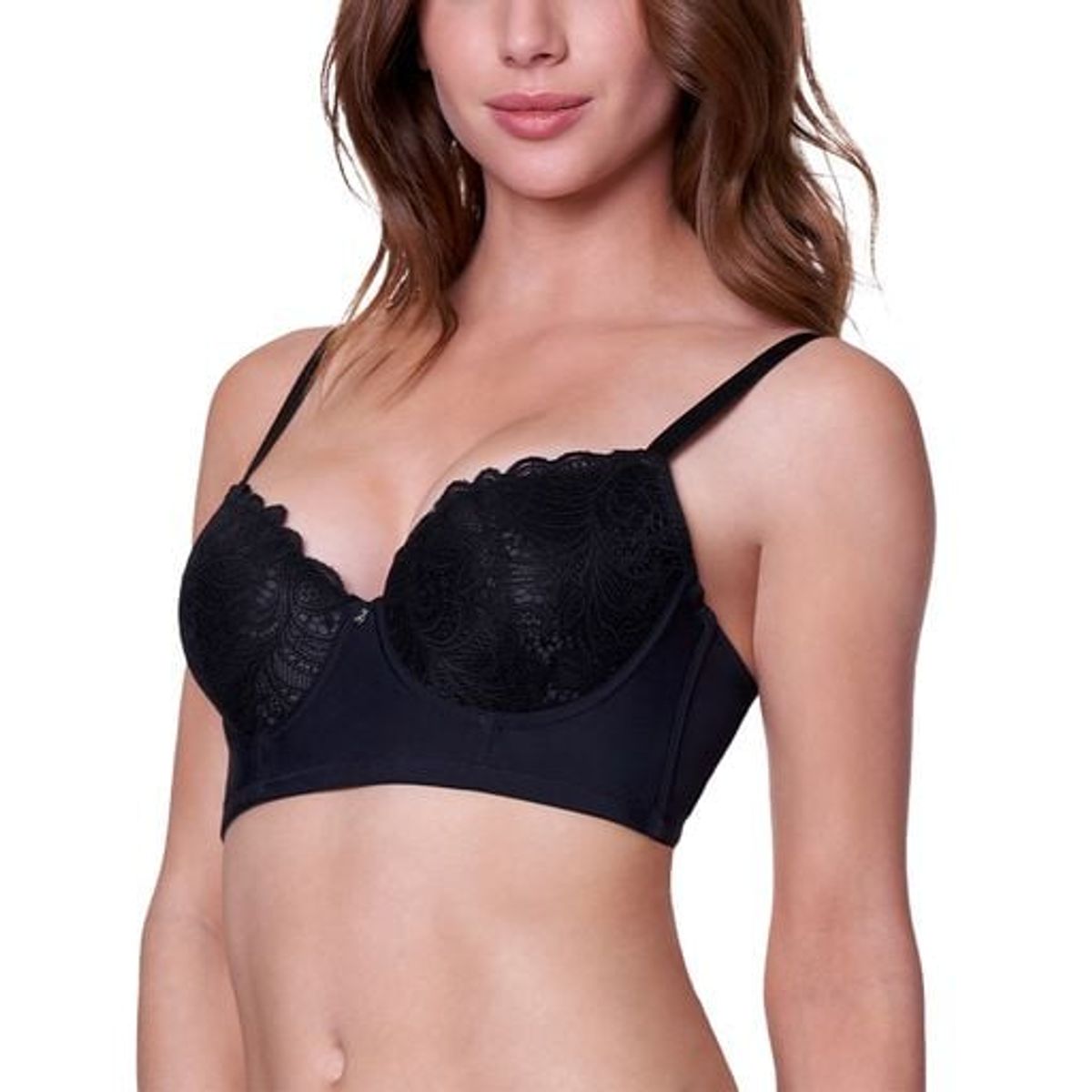 BAZIANI - Sostén Bustier Push Up 3898