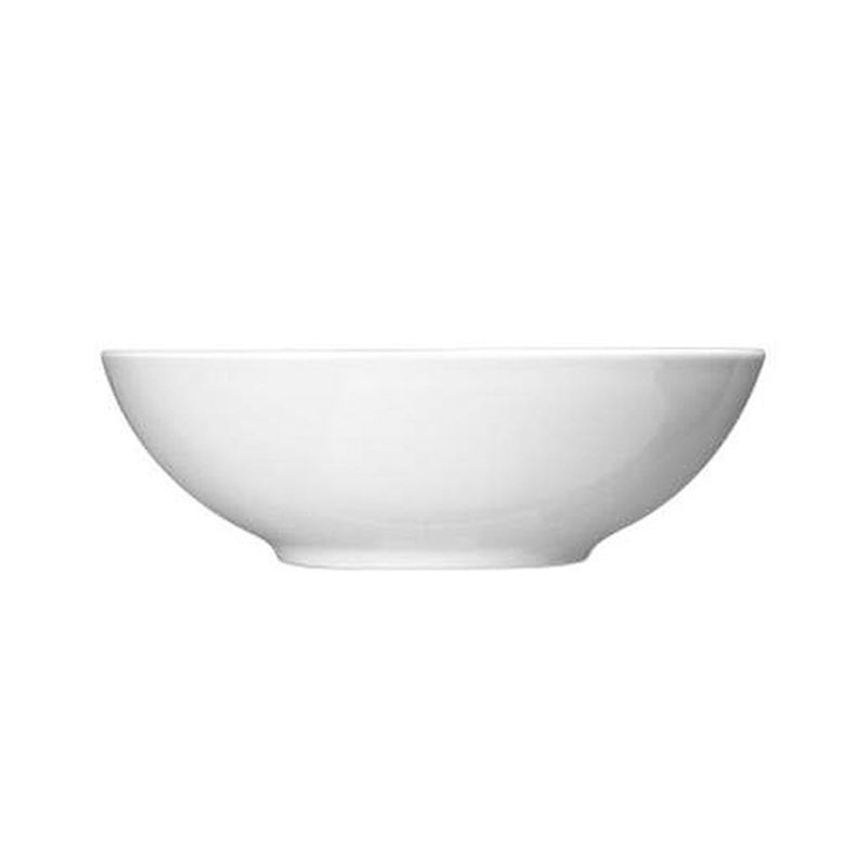 COSTA VERDE - Plato Porcelana blanca Hondo Coupe 18cm Set 6 pcs