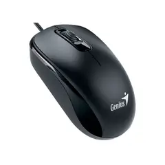 GENIUS - Mouse DX-110 USB Optico 3 Botones Ambidiestro negro