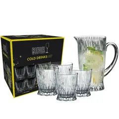 RIEDEL - SET 4 VASOS + JARRO COLD DRINKS