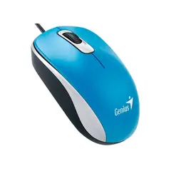GENIUS - Mouse DX-110 USB Optico 3 Botones Ambidiestro azul