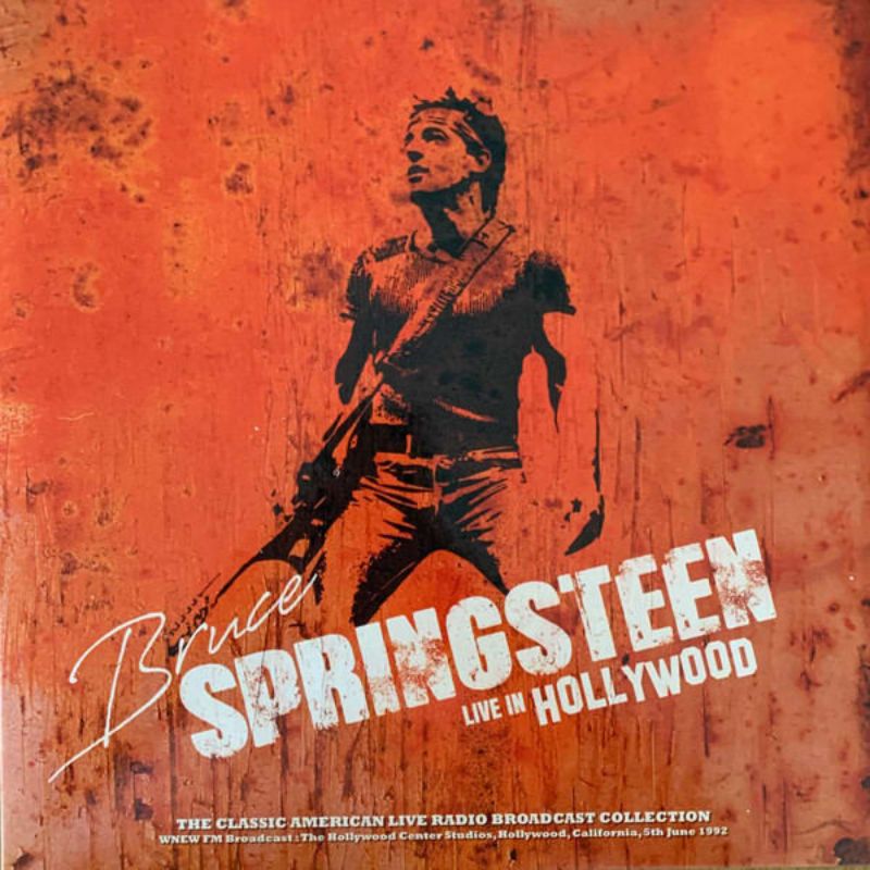 GRUPO LASER DISC - VINILO BRUCE SPRINGSTEEN/ LIVE IN HOLLYWOOD 1992 CLEAR 1LP
