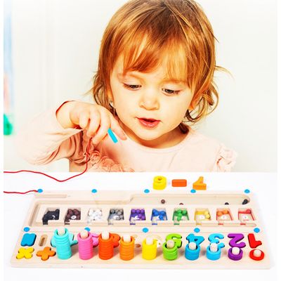 Imagen 2 del producto Tablero Didáctico 3 En 1 Montessori