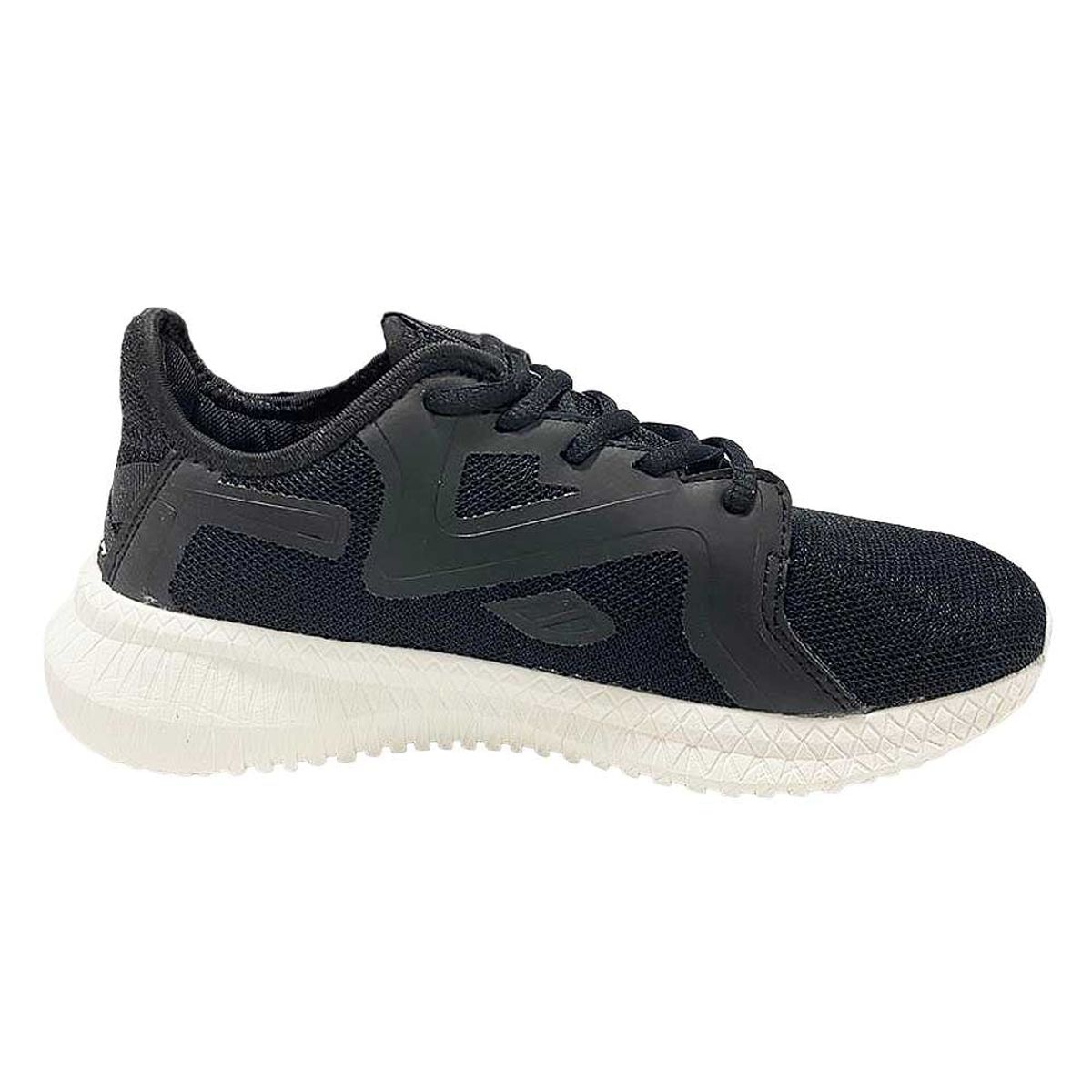 LA GEAR - Zapatilla Mujer Negro Blanco Lm4695 Lagear