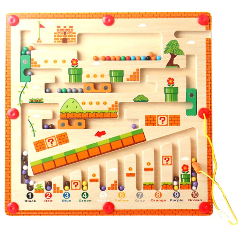 KIDSCOOL - DIDACTICO LABERINTO NUMERICO MONTESSORI