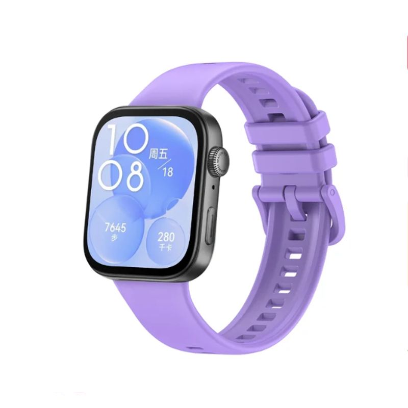 GENERICO - Correa De Silicona Para Huawei Watch Fit 3-LILA