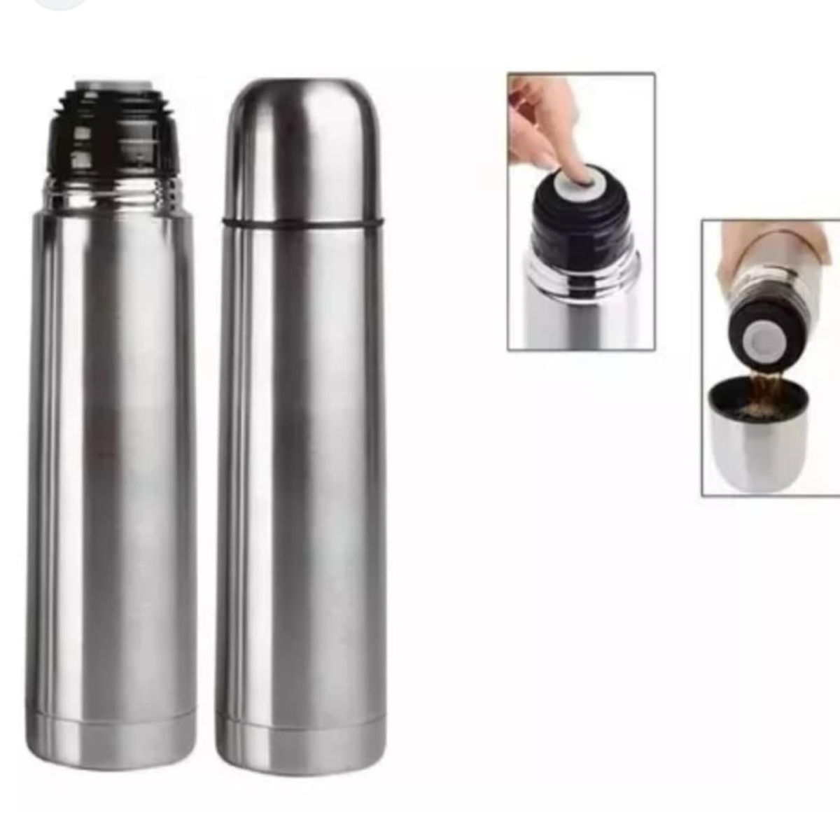 GENERICO - Termo de 500 ml acero inoxidable