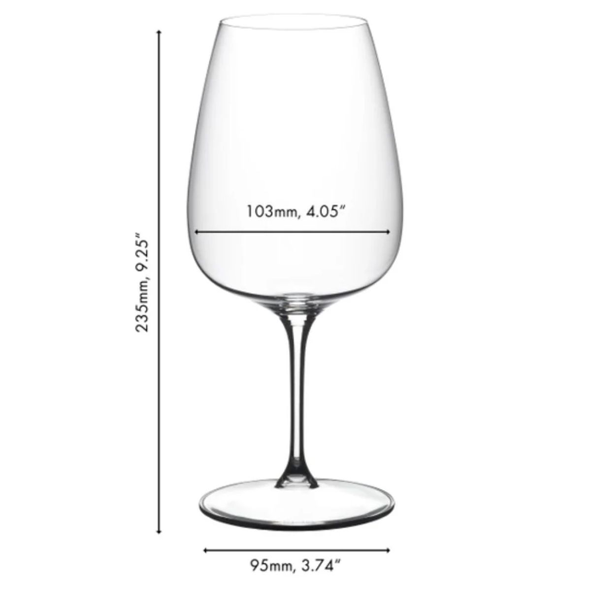 RIEDEL - SET 2 COPAS GRAPE CABERNET