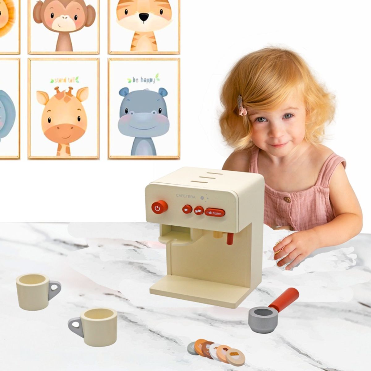 KIDSCOOL - Cafetera Didáctica Montessori